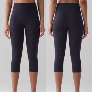 LULULEMON Free to Flow Crop Speckled